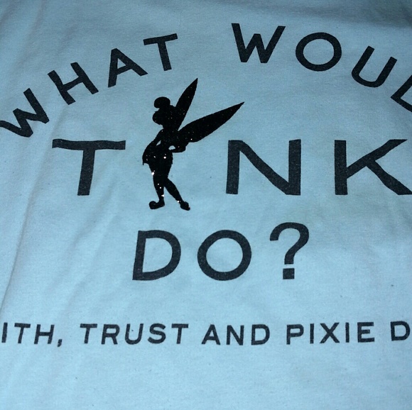 Blue cold shoulder top - Picture 2 of 3